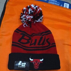 New Era Red Bulls Pom-Pom Beanie